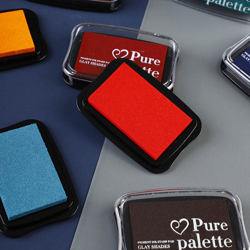 6 pieces - Retro solid color s - Self Inking Stamp のレビューと価格