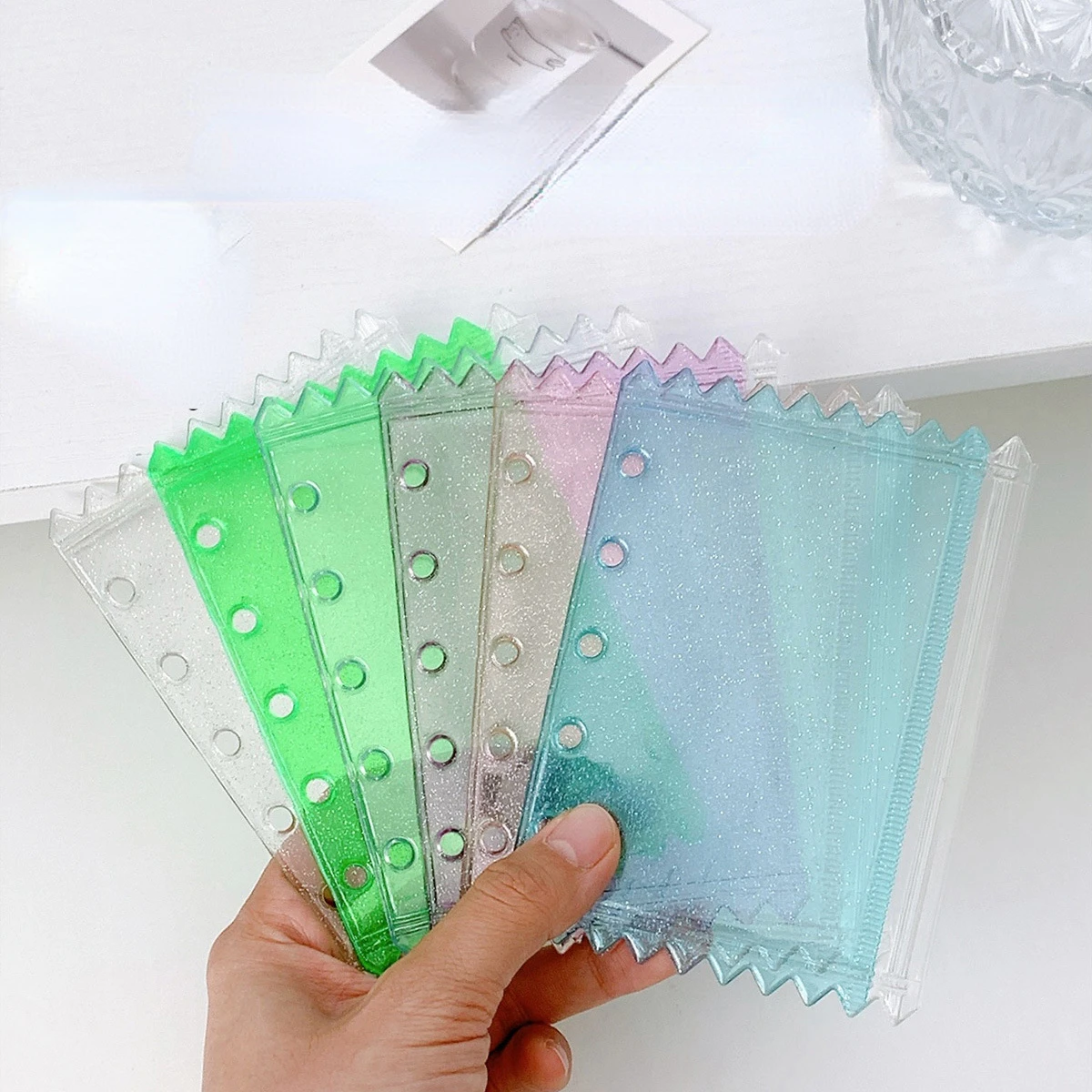 M5 5Holes Candy Collorful Bind - Portfolio Folder Zip のレビューと価格