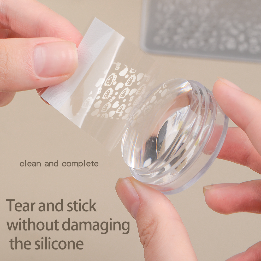 300pcs Nail Stamp Cleaner Shee - Correction Tape Roller のレビューと価格