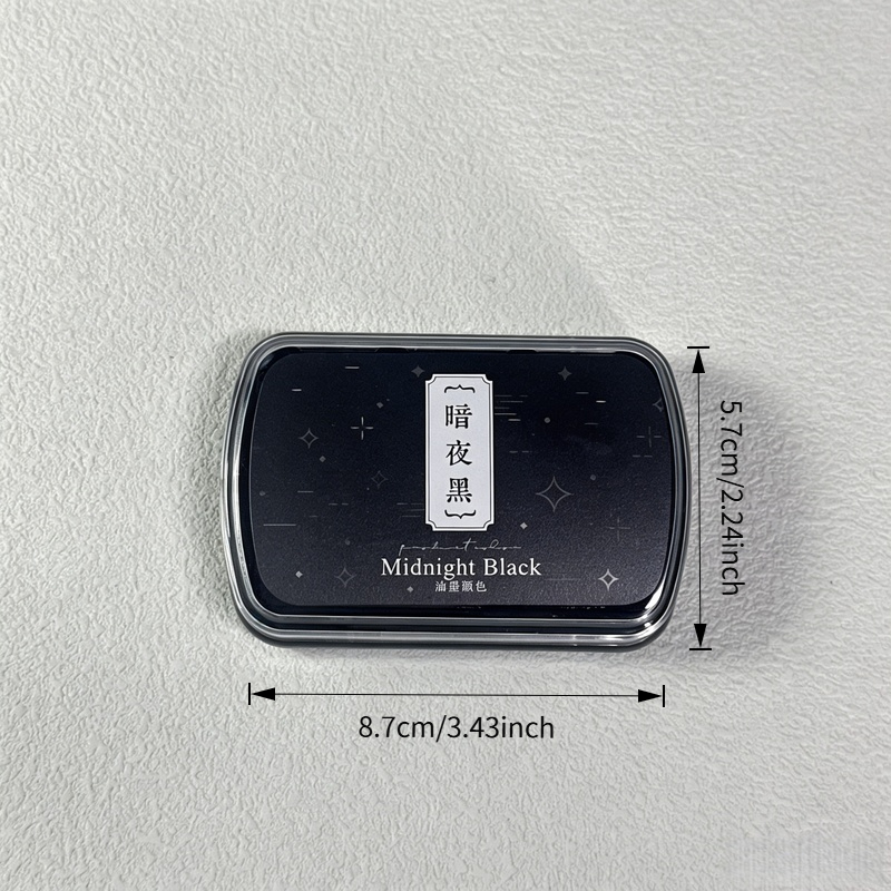 1pc Oil-Based Ink Pad, Colorfu - Self Inking Stamp のレビューと価格
