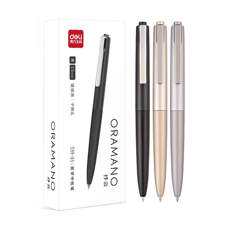 Deli 3pcs 0.5mm/0.7mm Black In - Stationery Supply Business のレビューと価格