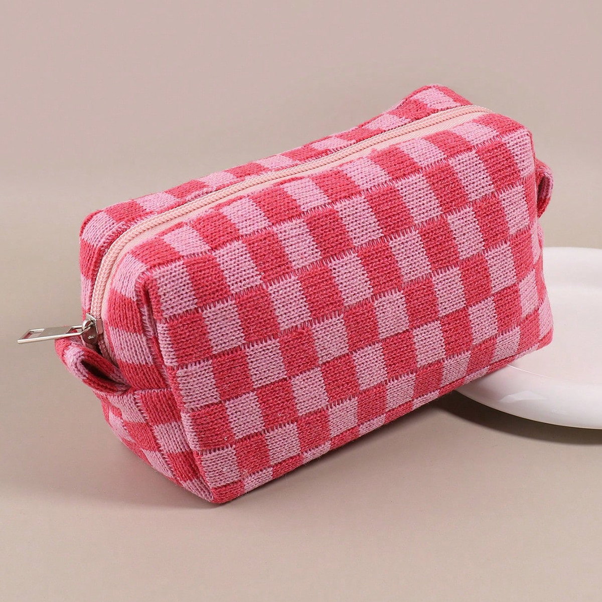 1PC Pink Checkered Single-Laye - Stationery Office Supply Store のレビューと価格