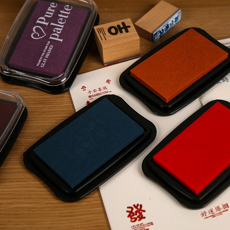 12 Colors Vintage Solid Color  - Self Inking Stamp のレビューと価格