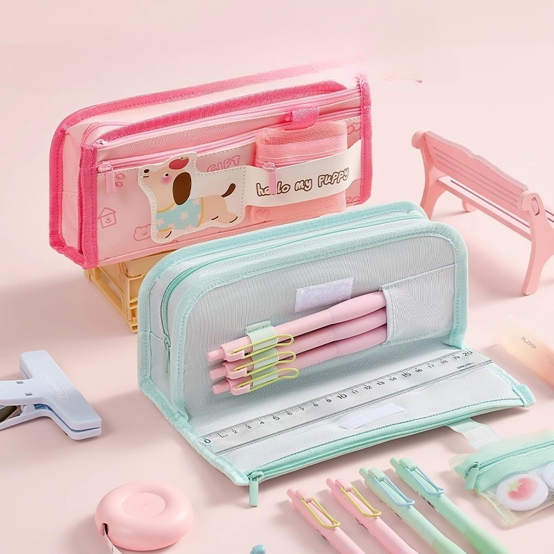 Pencil Bags Wear-resistant Eas - Stationery Office Supply Store のレビューと価格