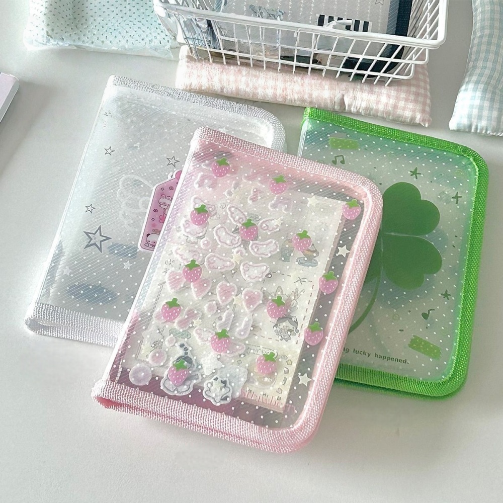 A6 Size Cute Stationery Storag - Portfolio Folder Zip のレビューと価格