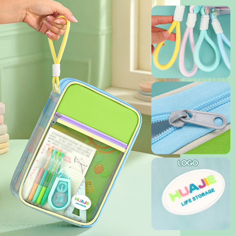 HUAJIE Student Handheld File B - Portfolio Folder Zip のレビューと価格