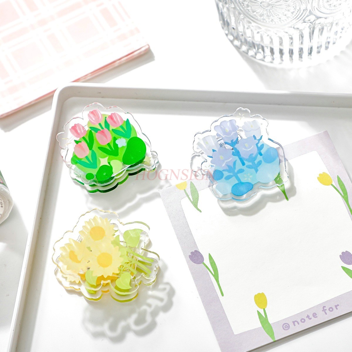 1pcs Afternoon Garden Acrylic  - Is Stationery Office Supply のレビューと価格