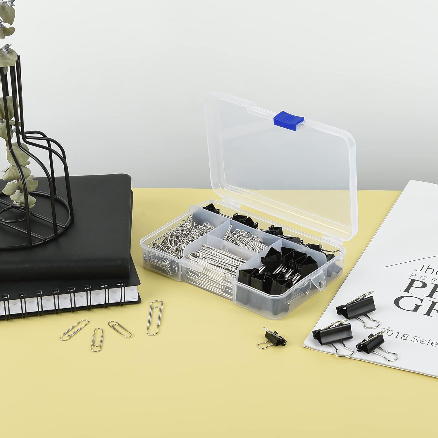 340pcs Binder Clips & Paper Cl - Binder Clip Assorted のレビューと価格