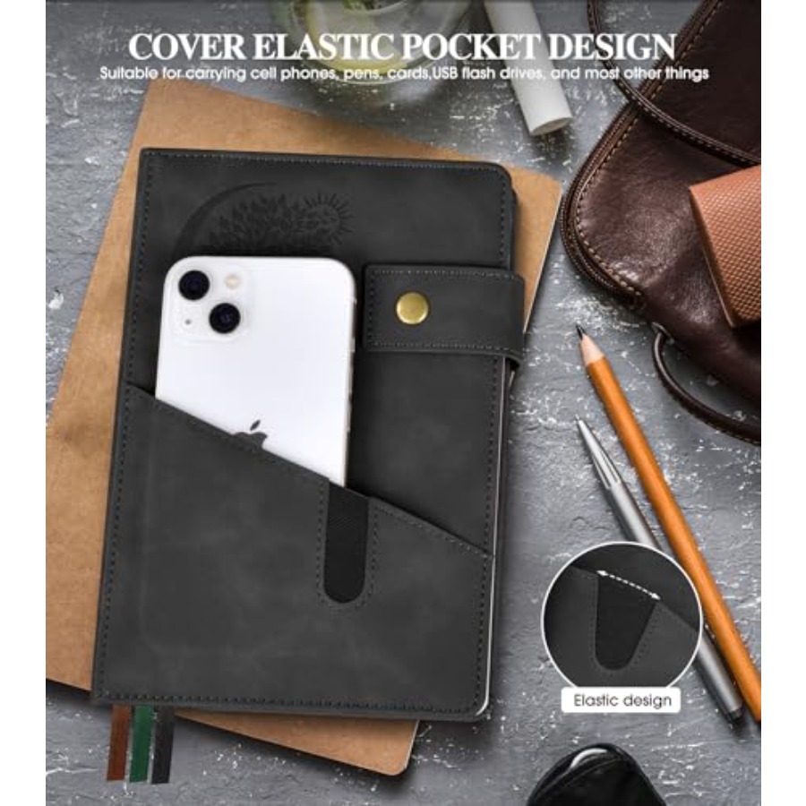 Lined Journal Notebook for Men - Journal Leather Hardcover のレビューと価格