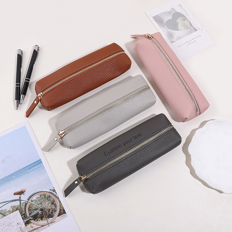 Large Capacity Custom Text Pen - Pencil Case Large のレビューと価格