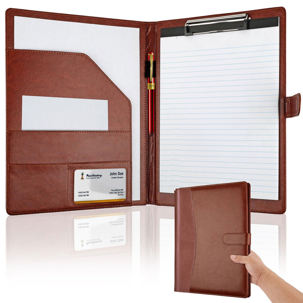 Multifunctional leather folder - Portfolio Folder Zip のレビューと価格