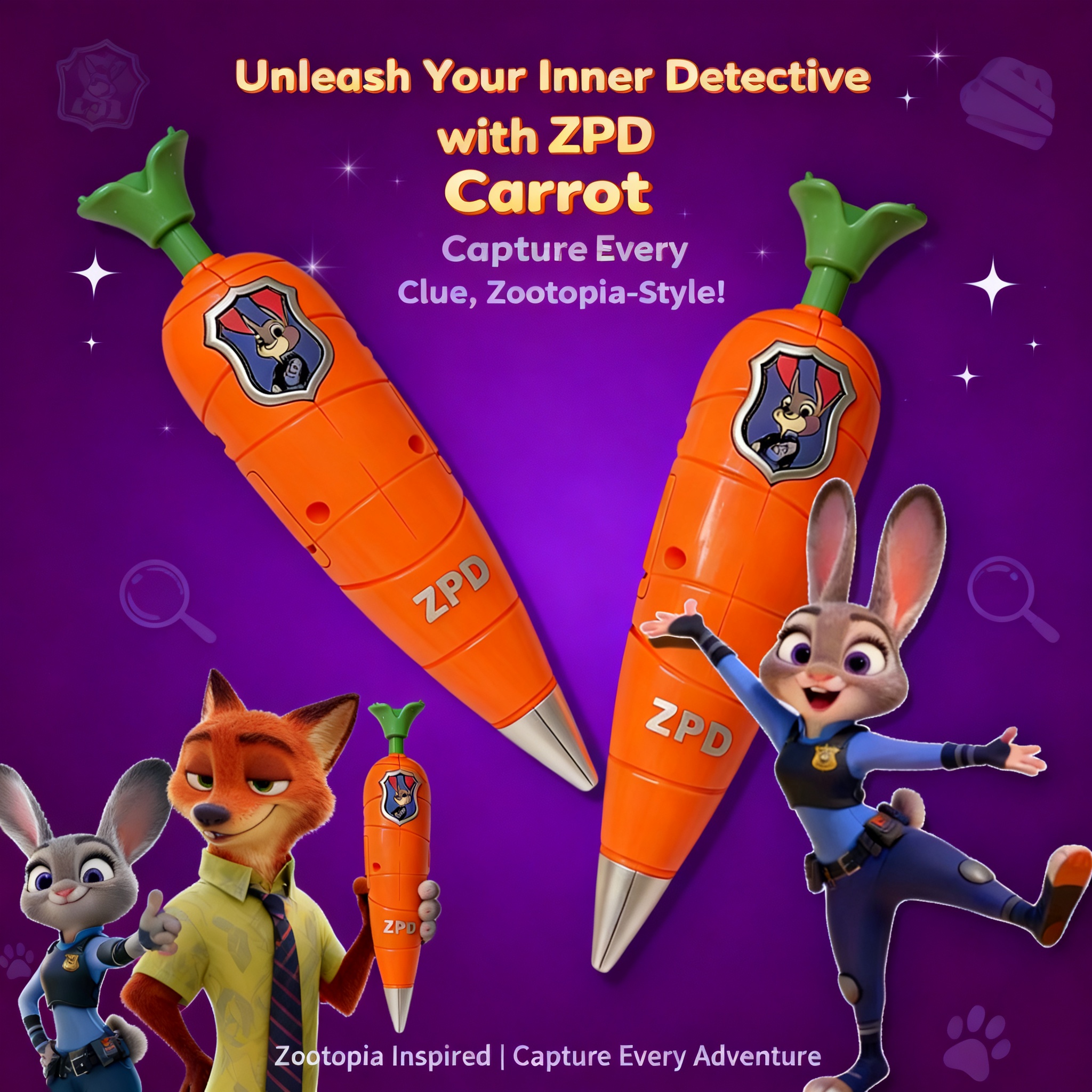 Zootopia 2 Judy Nick Style Car - Stationery Supplier のレビューと価格