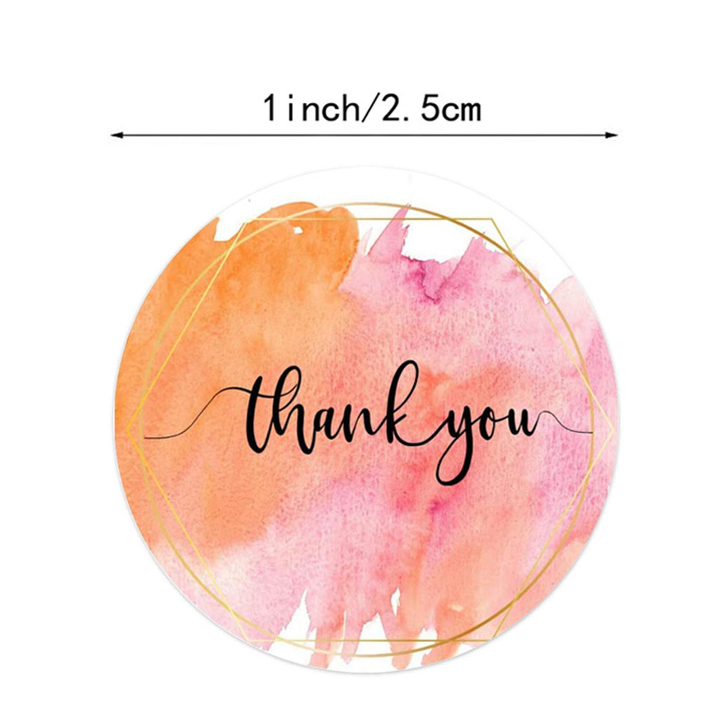 100-500 Pcs Thank You Stickers - Stationery Supply Business のレビューと価格
