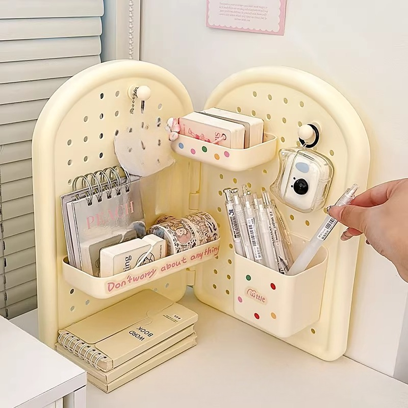 Cute Foldable Corner Pegboard  - Ideal Stationery & Office Supply のレビューと価格