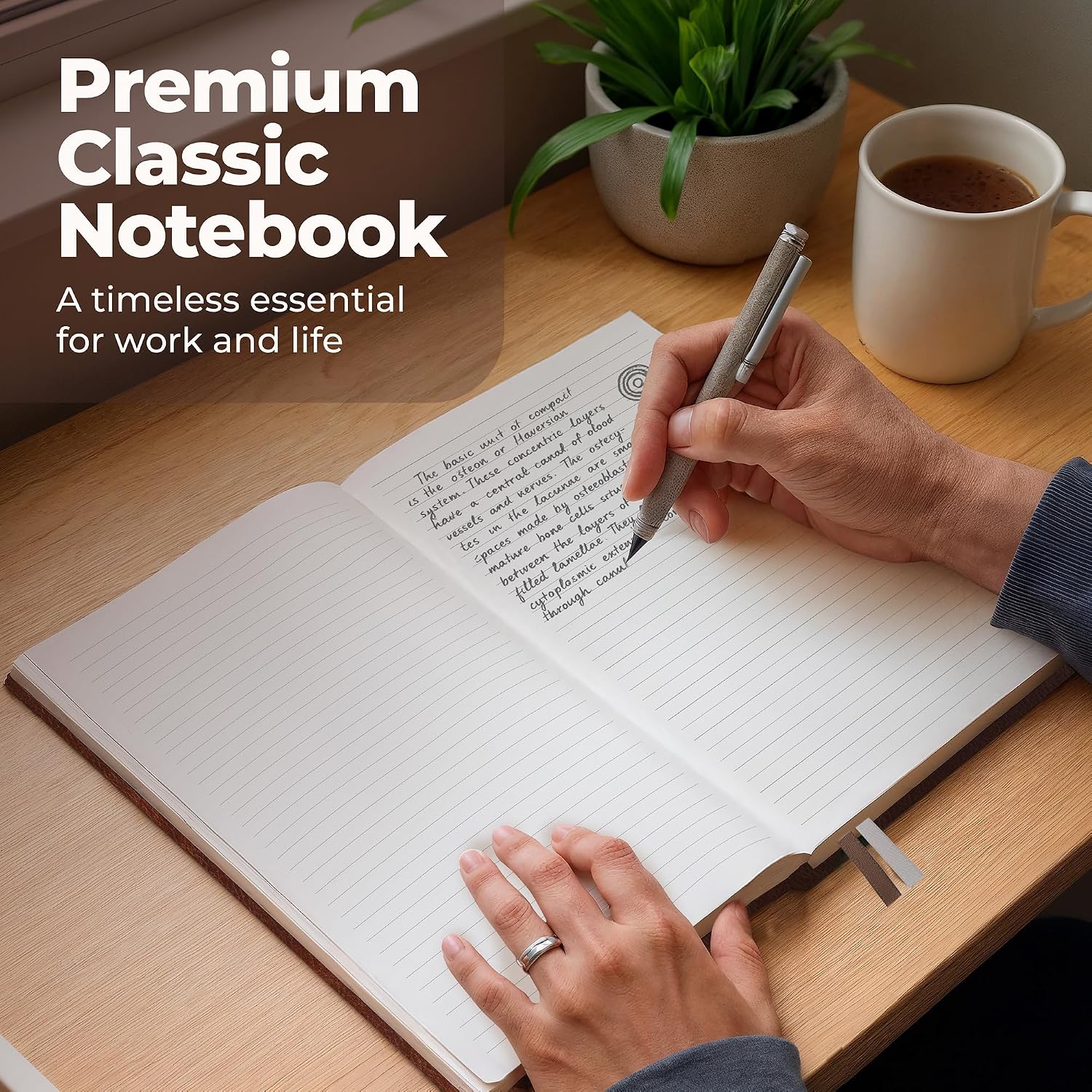 A4 Leather Journal Notebook 8. - Journal Leather Hardcover のレビューと価格