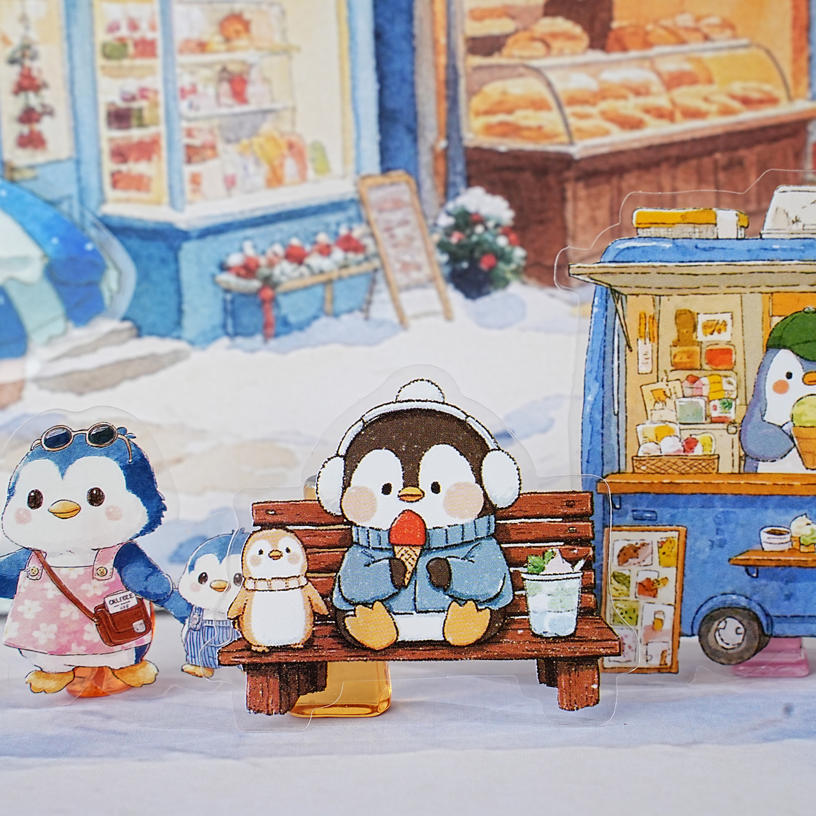 Etori Life 15Pcs Cute Penguin  - Stationery Office Supply Store のレビューと価格