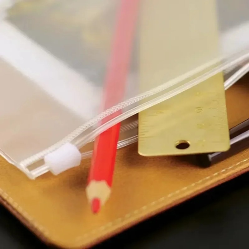 10Pcs Transparent PVC Zipper B - Portfolio Folder Zip のレビューと価格
