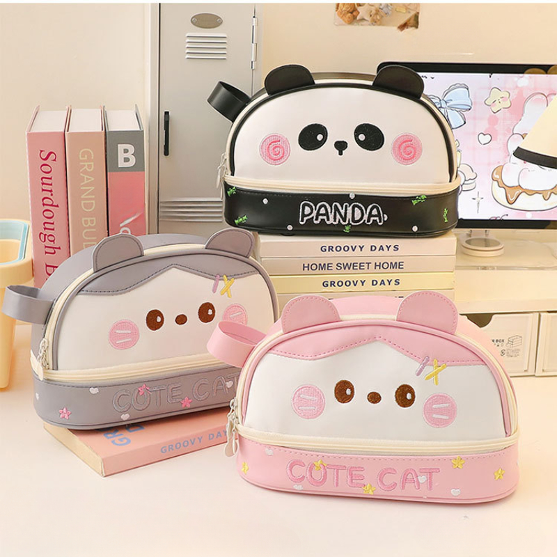 Large Capacity Waterproof Penc - Pencil Case Large のレビューと価格