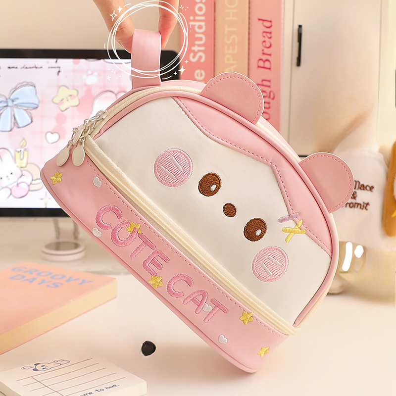 Large Capacity Waterproof Penc - Pencil Case Large のレビューと価格