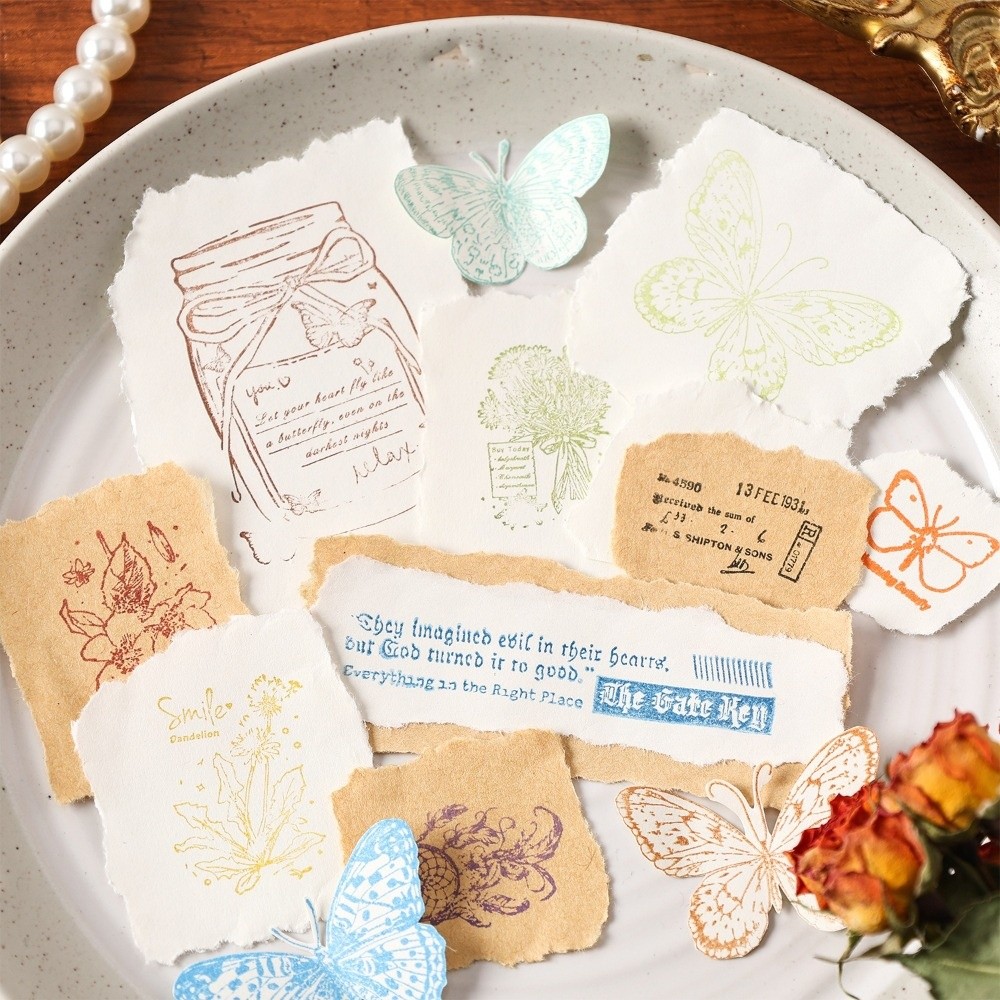 New Colorful Vintage Ink Pad E - Self Inking Stamp のレビューと価格