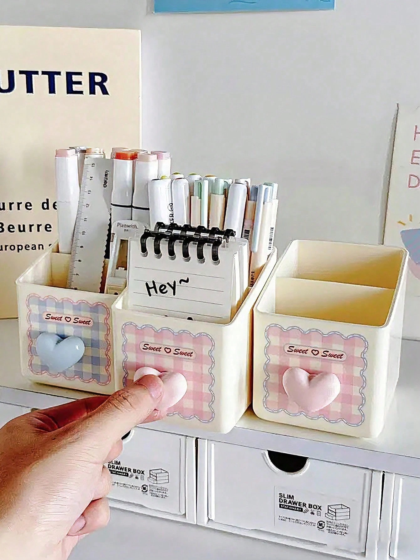 1pc Desktop Stationery Storage - Stationery Office Supply Store のレビューと価格