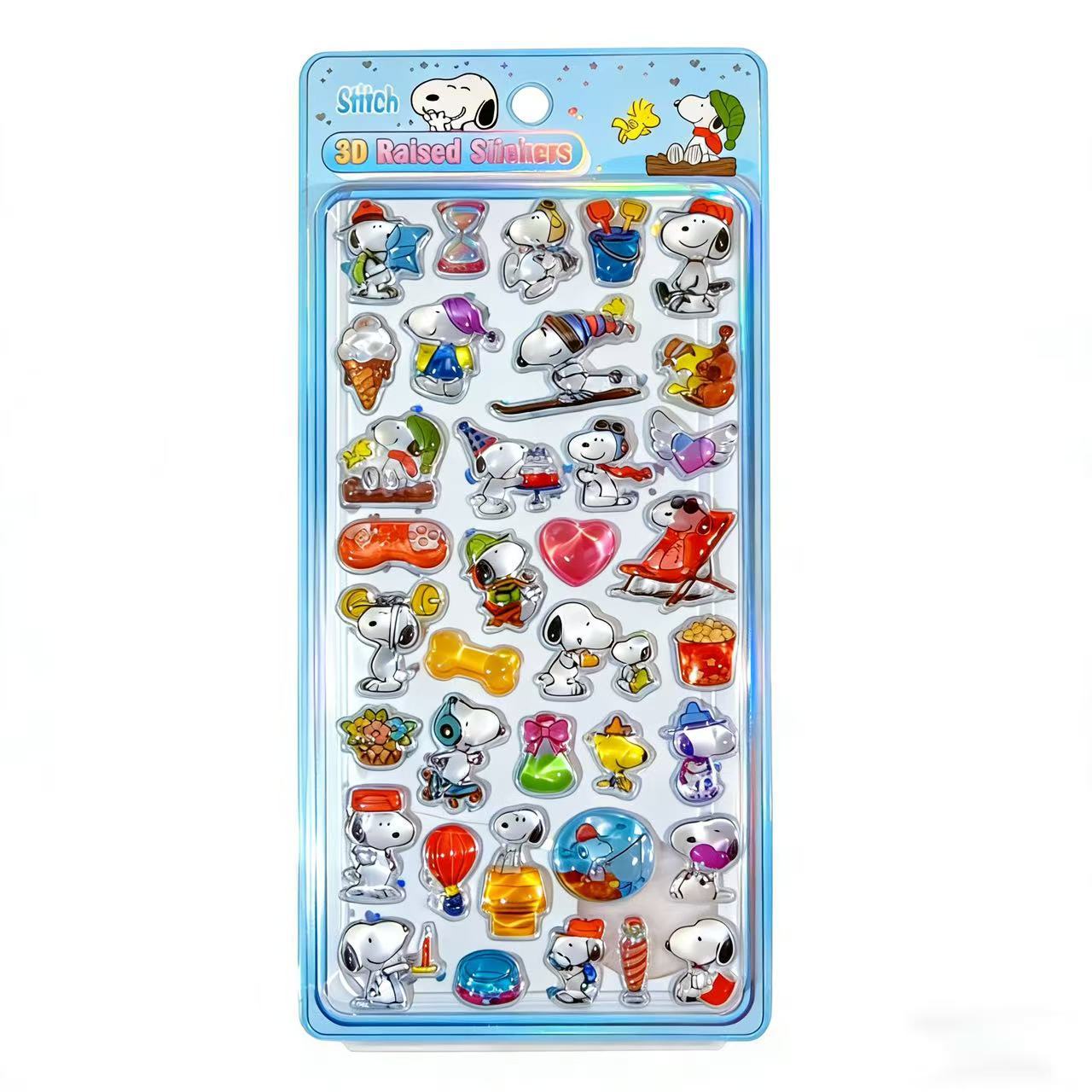 1/6pcs New Snoopy 3D Relief St - Stationery Supplier のレビューと価格