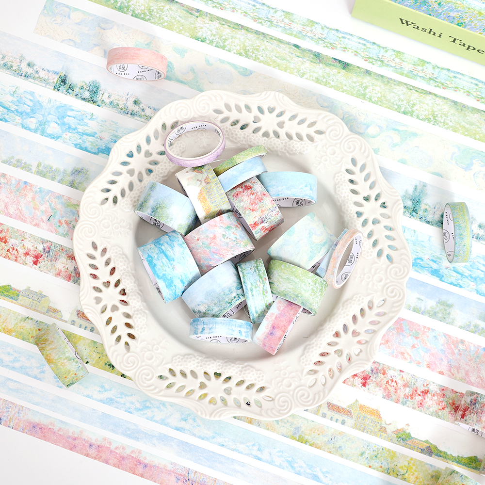 20 Rolls Vintage Garden Washi  - Washi Tape Set のレビューと価格