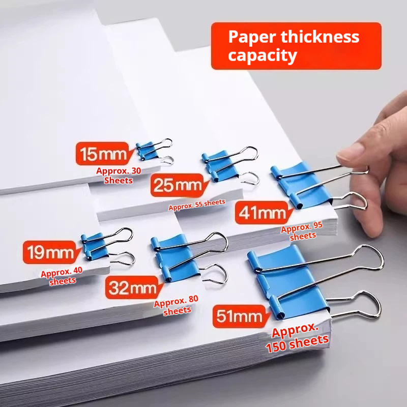 Colored Binder Clips Mixed Col - Binder Clip Assorted のレビューと価格